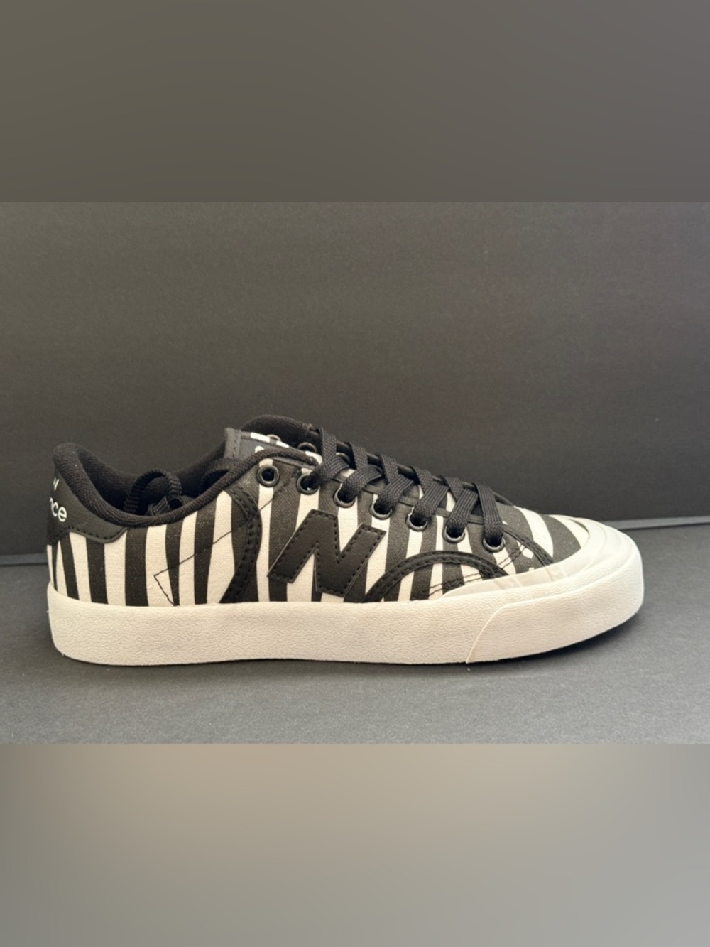 New Balance Pro Court Zebra Print Black White PROCTSEJ Men's 4 Women's 5.5 NIB